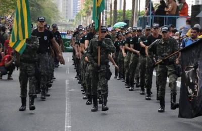 Desfile cívico-militar acontece na quinta-feira (07), com 5 mil participantes